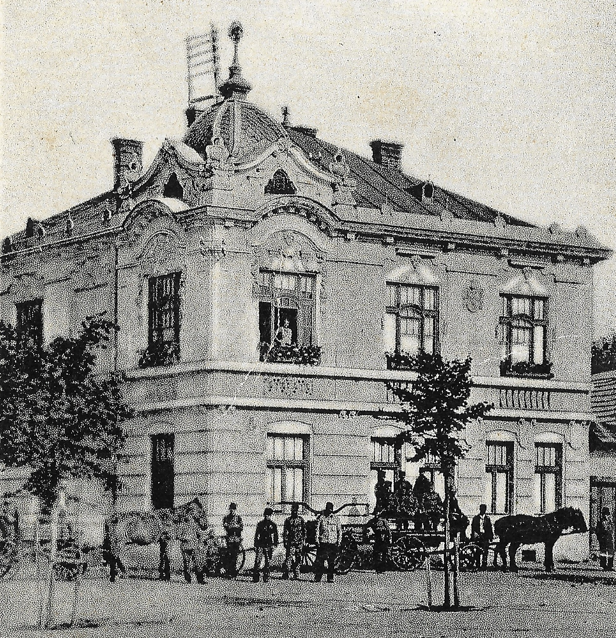 A városháza látképe, 1926